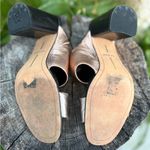 Dolce Vita Two Toned Metallic Mule Heels Size 8 Photo 5