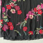 Old Navy Womens Y2K Dark Floral Mesh Fairy Grunge Babydoll Top Size XL Preppy 90S Photo 2