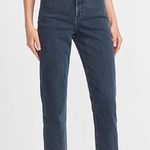 EXPRESS Mom Jean Super High Rise Dark Wash Size 2 Photo 1