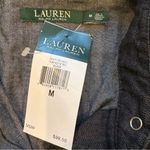 Ralph Lauren NWT, Lauren  Western Long Sleeve Black Denim Pearl Snap Shirt, Sz M Photo 14