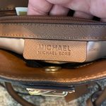 Michael Kors New! Michael  Hamilton East West Satchel Leather in Luggage Photo 10