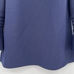 Sail To Sable  Textured Bell Sleeve Top Blouse‎ 3/4 Sleeve Back Zip Size Medium Photo 2
