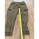 GARAGE Cargo Jogger Pants Women S Green Tapered Activewear Casual Photo 2