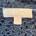 Carolyn Taylor  Blue Knit Cardigan Size M Photo 5