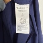 Athleta  Presidio Traveler Maxi Dress – Navy – XS – High-Low Hem Photo 5