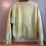 Aritzia TNA Cozy Crewneck Sweatshirt Size 1 Small Green Lounge Pullover Summer Photo 3