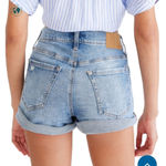 Aeropostale AERO mom shorts 3.5” non stretch light denim distressing NWT size 16 Photo 1