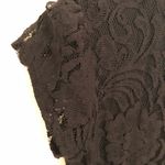 Kate & Mallory NEW Black Lace Cap sleeve top S Photo 1