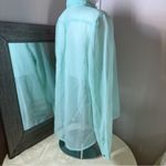 Charlotte Russe Green Button Down Shirt Relaxed Fit Photo 8