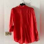 L'Agence NWT L’Agence Lunetta Military button down top  in Hibiscus XS Photo 2