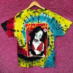 Aaliyah Green Blue Queen of Rnb Tie Dye Tshirt size Large Photo 0