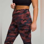Lululemon NWT Wunder Train High Tight365 Camo Smoky Red Night Sea Multi Photo 1