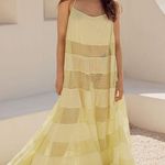 Anthropologie  Sheer Lace Tiered Midi Dress Photo 0