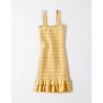 American Eagle Golden Yellow Smocked Dress NWT! Photo 8