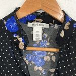 White House | Black Market  Floral Polkadot Ruffle Mini Dress Size XS Photo 4