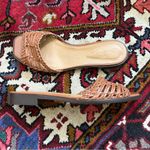NWT STAUD Woven Leather Slide Sandals Tan Size 9.5 Photo 5