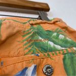 Lauren Ralph Lauren Pants Women Crop Floral Multicolor All Over Print Size 14W Orange Photo 4