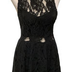 PacSun LA Hearts Black Lace Mini Dress Size Small Photo 0