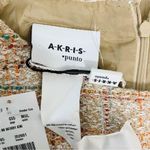 Akris Punto  pink/cream shift tweed mini dress NEW Photo 11