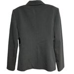 Tahari Gorgeous  Arthur S. Levine Gray Silver Jacket Blazer SIZE 14‎ Metal Clasps Photo 1