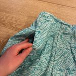 Kate Spade  Saturday Blue White Printed Pleated Shorts Size S Photo 2