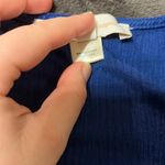 Monteau Blue cutout dress Photo 1