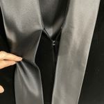 Talbots Velvet Blazer Jacket Size 8 Black Satin Shawl Collar with Faux Cami Photo 7