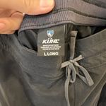 Kuhl  Women’s Freeflex Move Pants Grey Size Large Long Drawstring Outdoors Hiking Photo 6