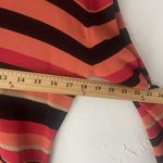 Finity Vintage 90s Size Large Grunge Santana Knit Striped V Neck Top Photo 5