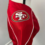 NFL Rare Y2K San Francisco 49ers red & white lace up baby tee jersey - Size S Photo 4
