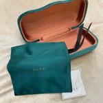 Gucci Authentic Velvet Emerald Glasses Case Photo 0