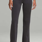 Lululemon Ribbed Softstreme High Rise Flared Pant Regular Black Size 4 Photo 0