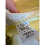 Loft Outlet Women’s High Rise Slim Wide Leg Crop Pants Pastel Yellow Size 4 Photo 7