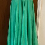 Sherri Hill  green prom dress maxi Photo 1