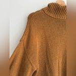 525 America 525 Easy Turtleneck Pullover Sweater in Carmel Photo 3