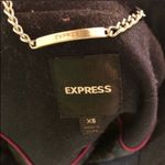 EXPRESS  Navy Blue Military Style Pea Coat Size XS Photo 2