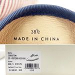 Joie NWT  Corston Espadrille Sneaker Navy Red Cream Gold Women’s 38.5 US 7.5-8 Photo 12