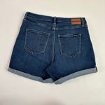 Calvin Klein Jeans Women’s Denim Shorts Size 8 Cuffed Blue Mid Rise Stretch Photo 1