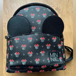 Danielle Nicole NWT Dani - x Disney Black Minnie Mouse Mini Backpack, Polka Dot Photo 2