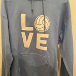 Volleyball Sweatshirt Blue Size M Photo 1