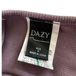 Dazy Cropped Tank Top Beach Coastal Vacation Purple Size M Photo 6