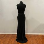 La Femme 28079 Black Cut Out Back Gown 4 Photo 3