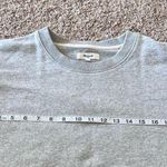 Madewell Oversize Jumpstart Sweater Sleeve Dress Knit Gray & Navy Photo 6