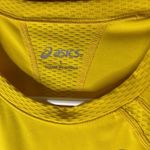 ASICS  Women's Favorite Short Sleeve Shirt Yellow, Large Photo 1