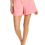 Trina Turk Ballad Shorts Flamingo Pink Pleated $238 Resort Summer Size 10 NWT Photo 9