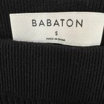 Babaton NWT Aritzia  Distill Ribbed Leggings Side Slit Women’s Black Size Small Photo 3