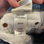 AGOLDE  Parker 100% Cotton Cut Off Denim Shorts Photo 6