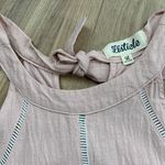 Listicle  Pink Halter High Neck Tassel Hem Camisole Tank Top US‎ Size L Photo 2