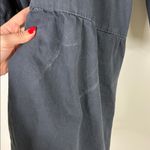 Free People  Lou Jean Babydoll Dress Long Sleeve Women’s Size Small Dark Gray Photo 10