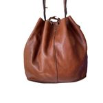 JO BRAND AUTHENTIC MEXICAN LEATHER BUCKET BAG PURSE Photo 8